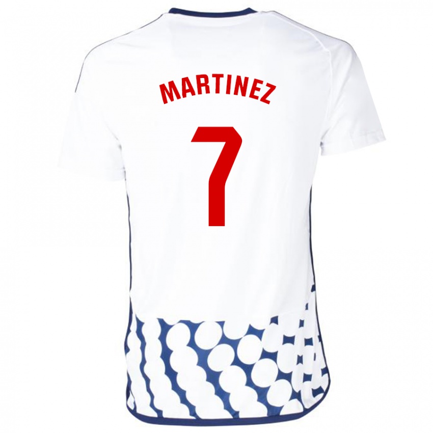 Damen Gabri Martínez #7 Weiß Auswärtstrikot Trikot 2023/24 T-Shirt Österreich