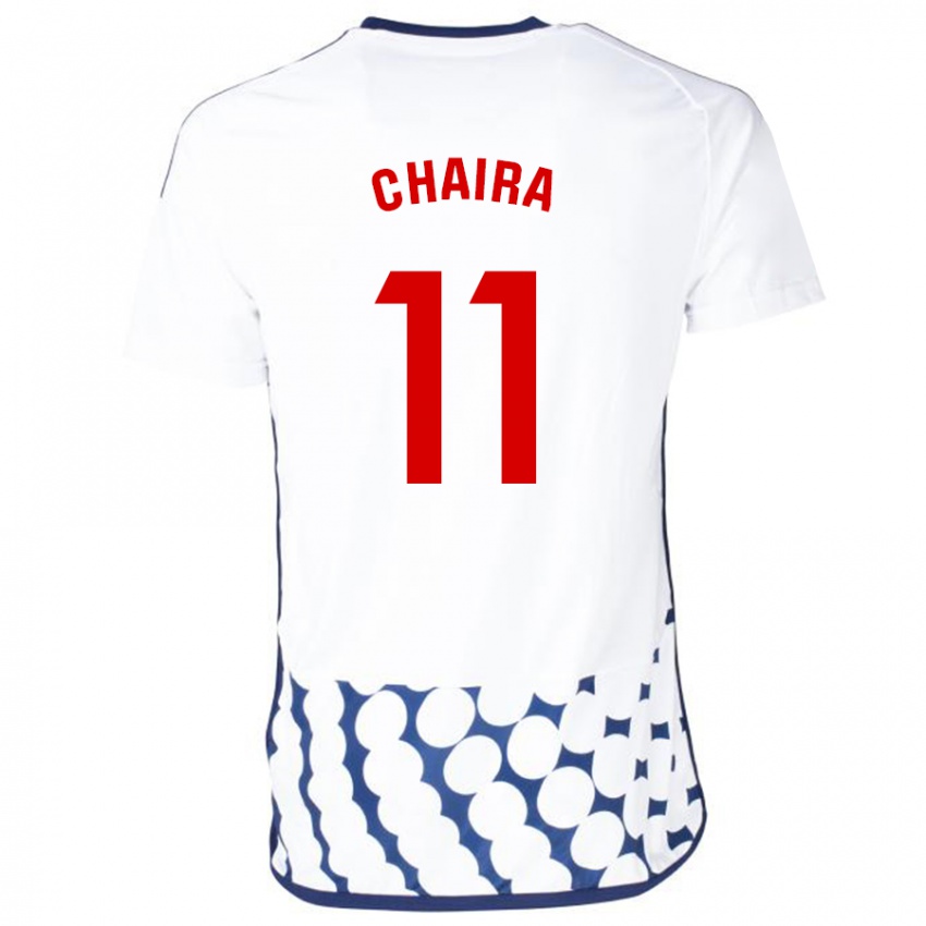 Damen Ilyas Chaira #11 Weiß Auswärtstrikot Trikot 2023/24 T-Shirt Österreich