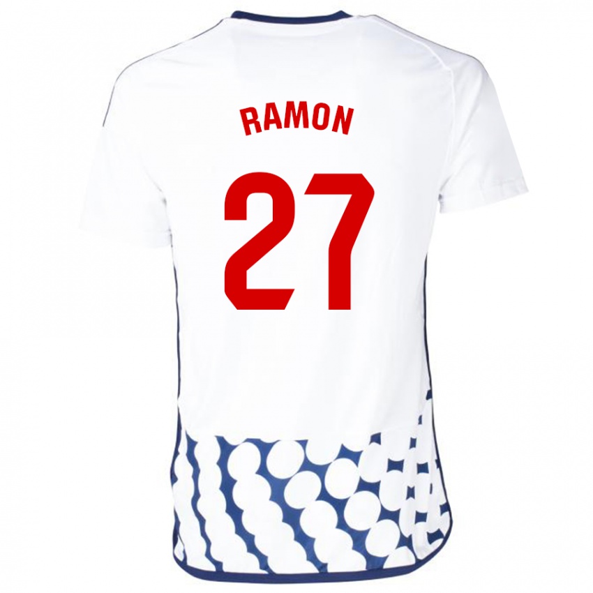 Damen Pablo Ramón #27 Weiß Auswärtstrikot Trikot 2023/24 T-Shirt Österreich