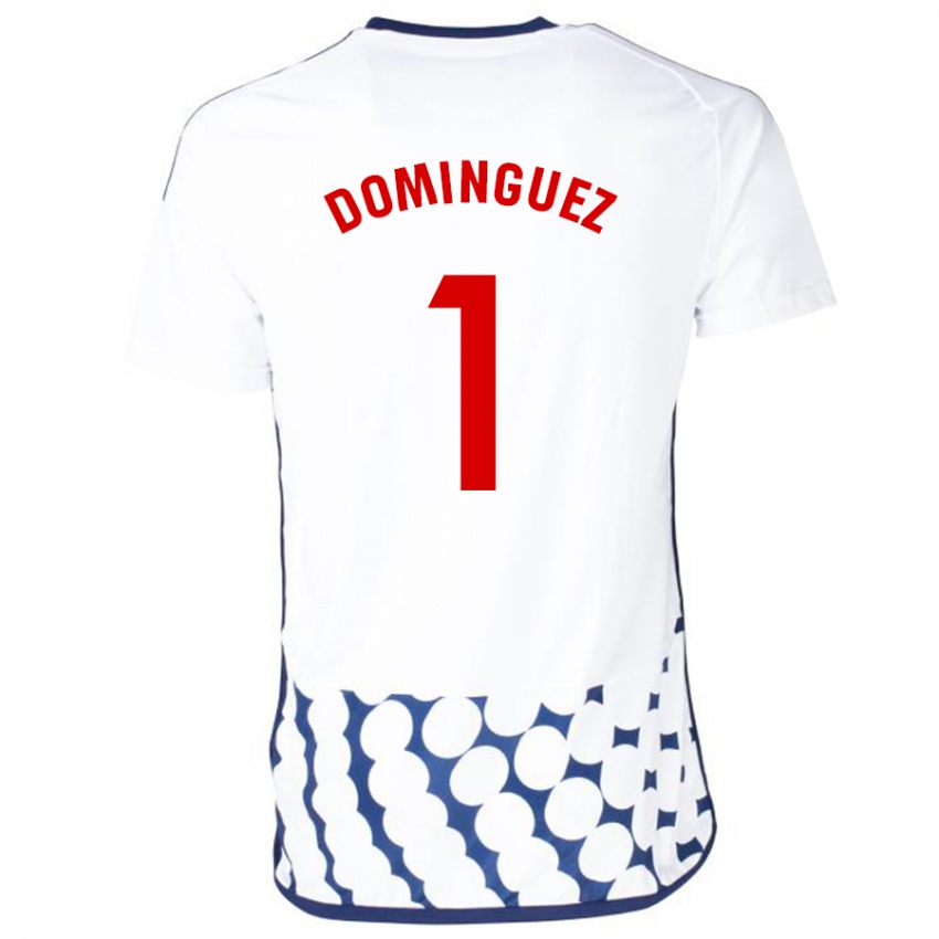 Damen Iago Domínguez #1 Weiß Auswärtstrikot Trikot 2023/24 T-Shirt Österreich