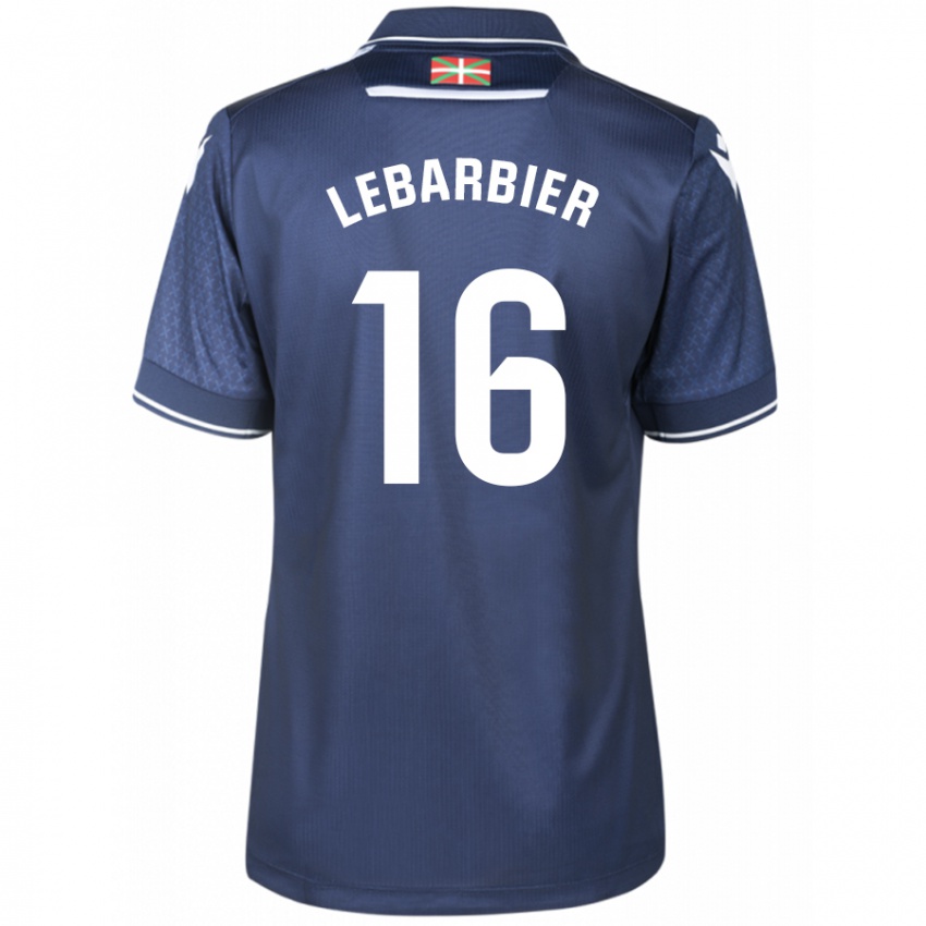 Damen Alex Lebarbier #16 Marine Auswärtstrikot Trikot 2023/24 T-Shirt Österreich