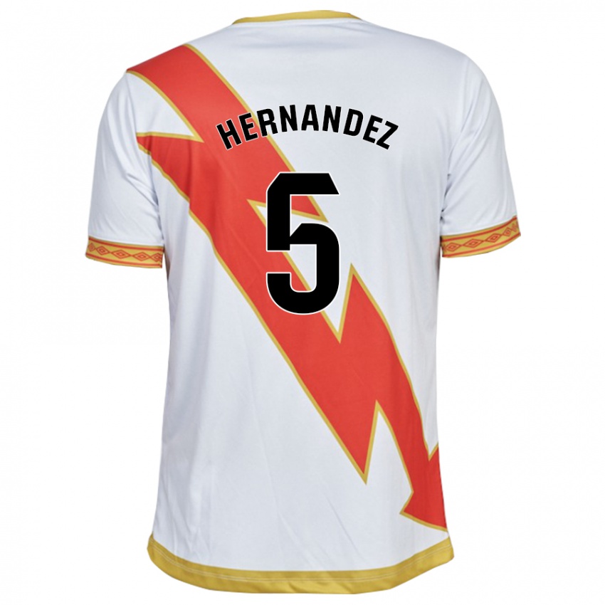 Kinder Aridane Hernández #5 Weiß Heimtrikot Trikot 2023/24 T-Shirt Österreich