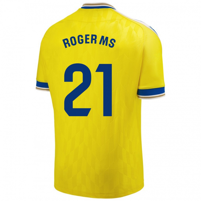 Kinder Roger Martí #21 Gelb Heimtrikot Trikot 2023/24 T-Shirt Österreich