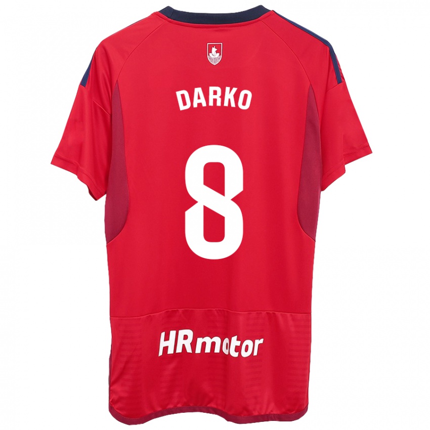 Kinder Darko Brasanac #8 Rot Heimtrikot Trikot 2023/24 T-Shirt Österreich