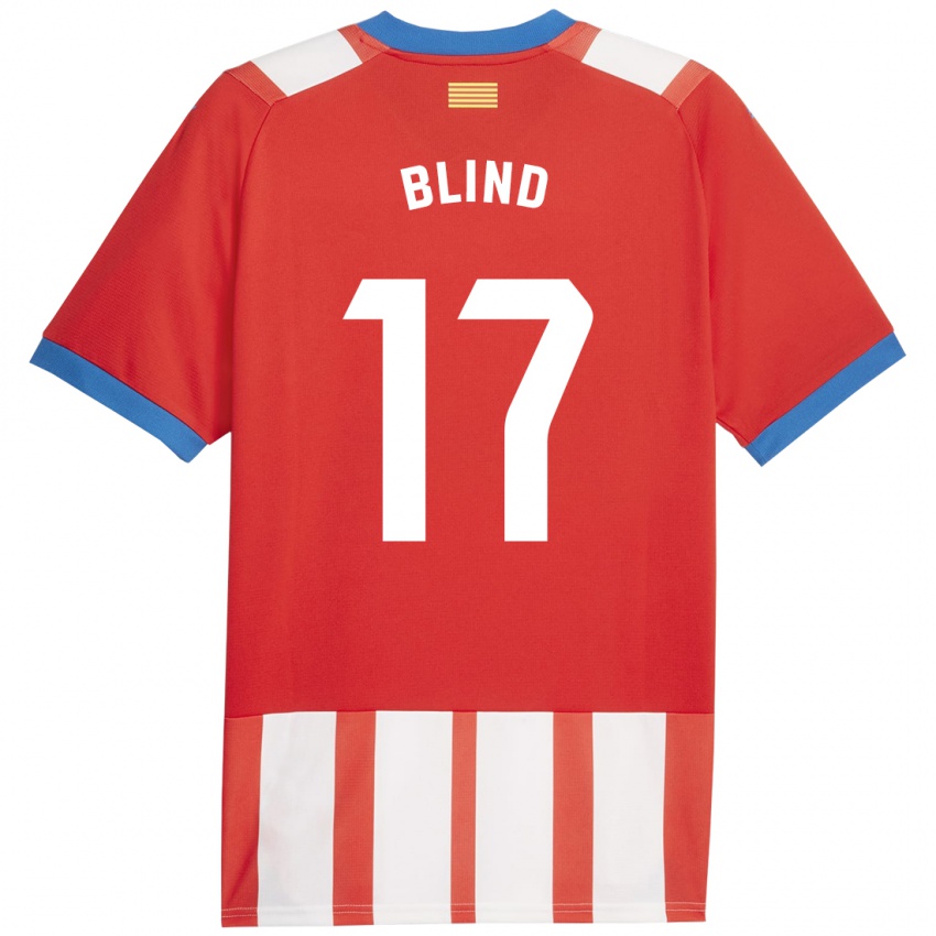 Kinder Daley Blind #17 Rot-Weiss Heimtrikot Trikot 2023/24 T-Shirt Österreich
