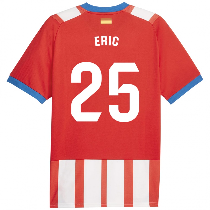 Kinder Eric Garcia #25 Rot-Weiss Heimtrikot Trikot 2023/24 T-Shirt Österreich