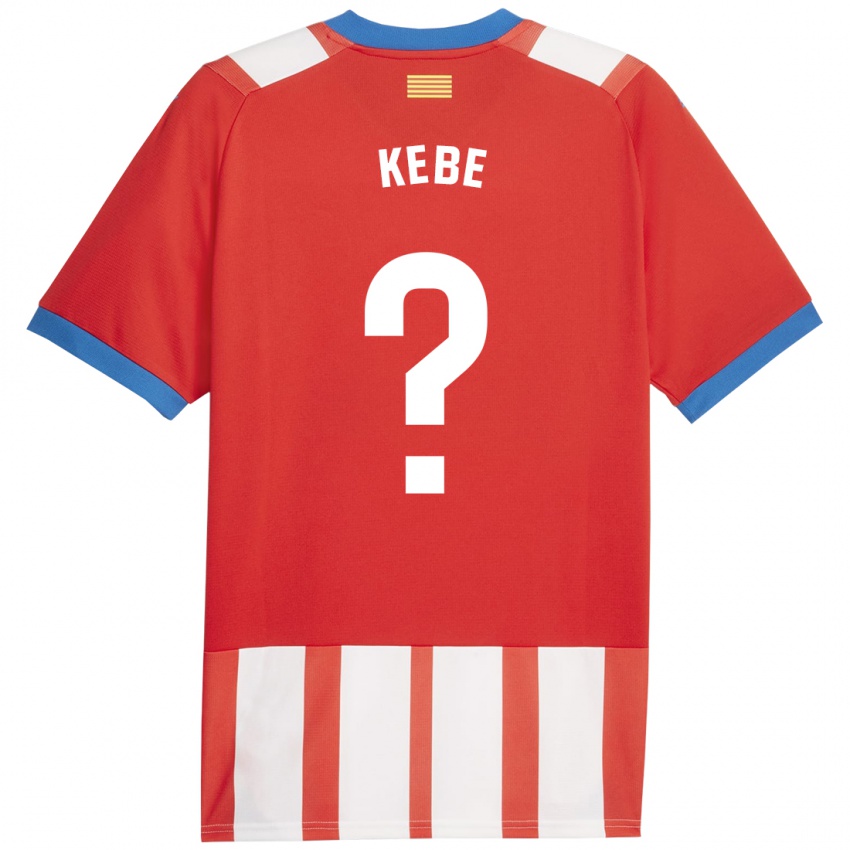 Kinder Moussa Kébé #0 Rot-Weiss Heimtrikot Trikot 2023/24 T-Shirt Österreich
