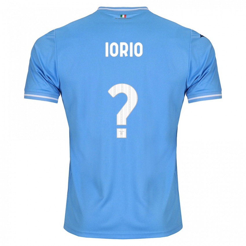 Kinder Antonio Iorio #0 Blau Heimtrikot Trikot 2023/24 T-Shirt Österreich