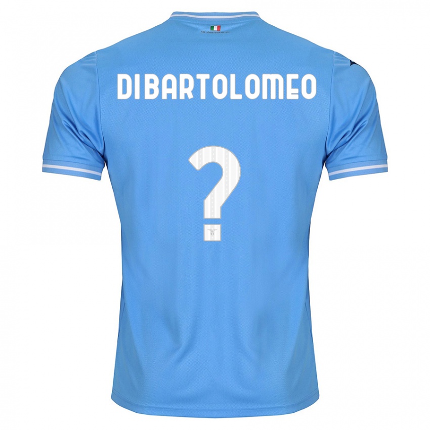 Kinder Damiano Di Bartolomeo #0 Blau Heimtrikot Trikot 2023/24 T-Shirt Österreich