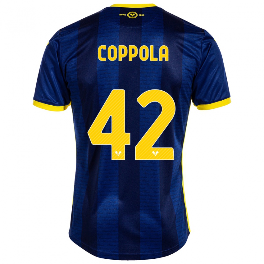 Kinder Diego Coppola #42 Marine Heimtrikot Trikot 2023/24 T-Shirt Österreich