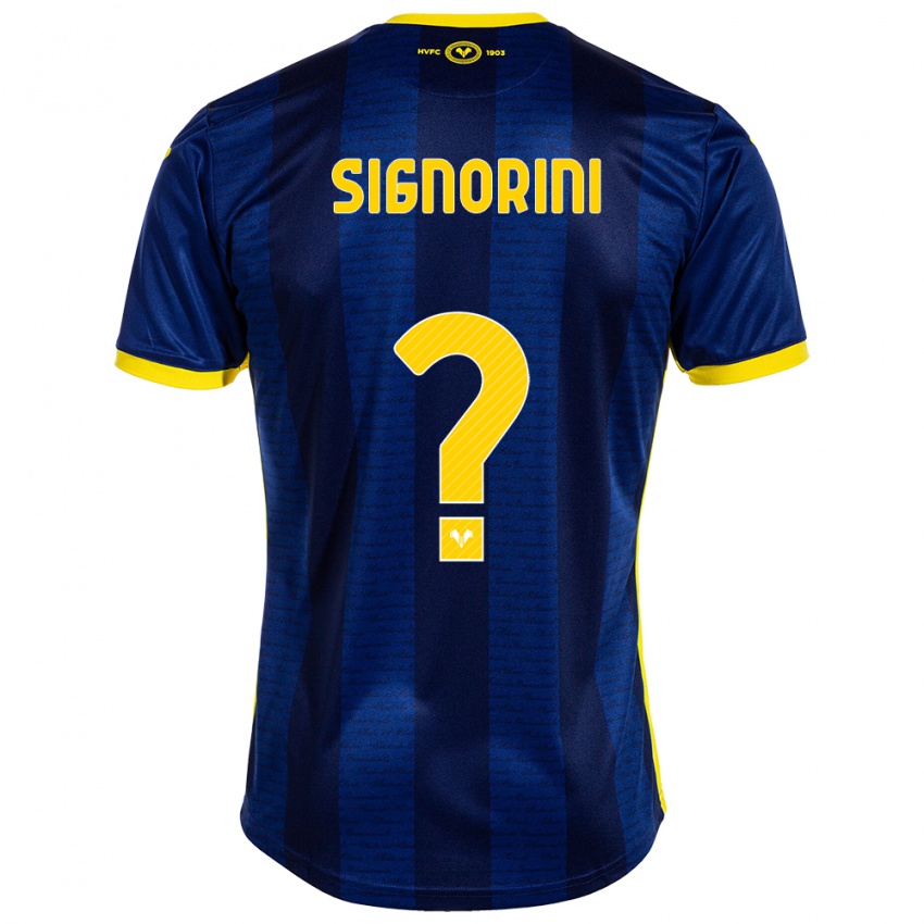 Kinder Simone Signorini #0 Marine Heimtrikot Trikot 2023/24 T-Shirt Österreich