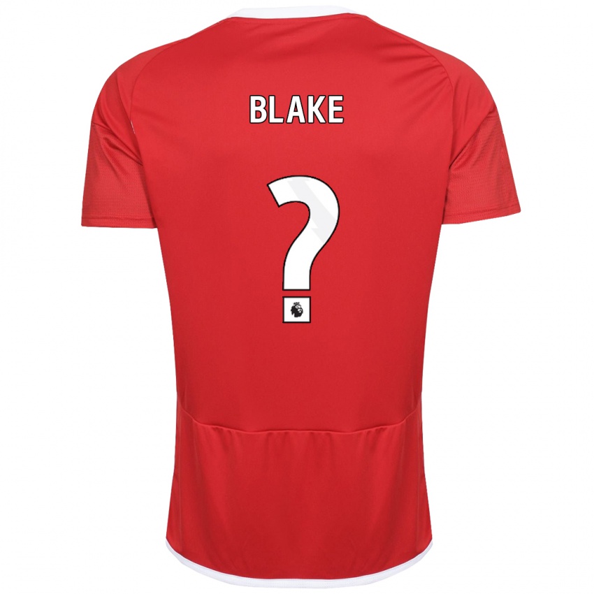 Kinder Zyan Blake #0 Rot Heimtrikot Trikot 2023/24 T-Shirt Österreich