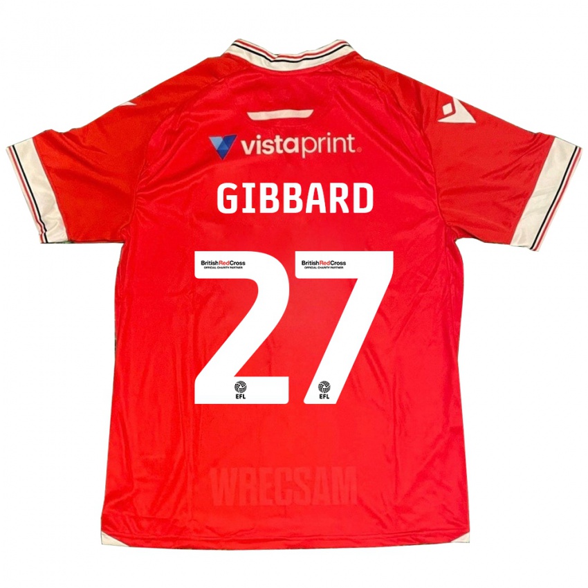 Kinder Mari Gibbard #27 Rot Heimtrikot Trikot 2023/24 T-Shirt Österreich