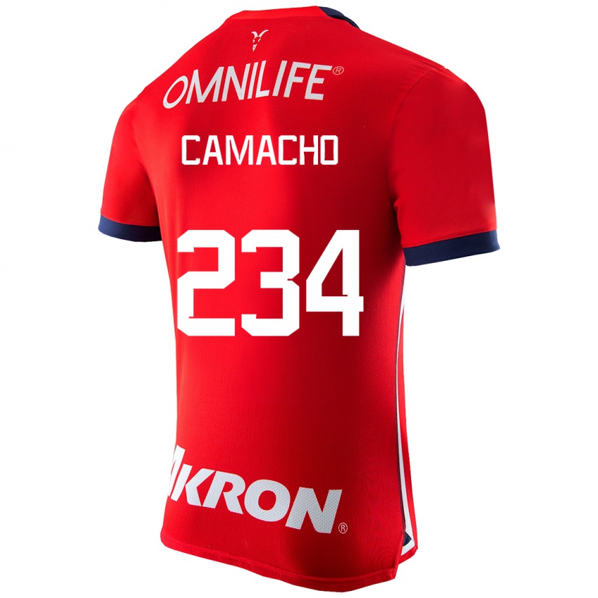 Kinder Xandor Camacho #234 Rot Heimtrikot Trikot 2023/24 T-Shirt Österreich