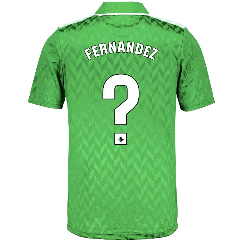 Kinder Marcos Fernández #0 Grün Auswärtstrikot Trikot 2023/24 T-Shirt Österreich