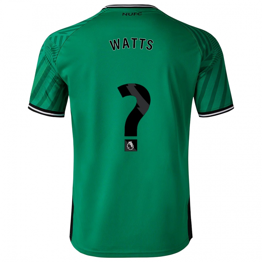 Kinder Logan Watts #0 Grün Auswärtstrikot Trikot 2023/24 T-Shirt Österreich