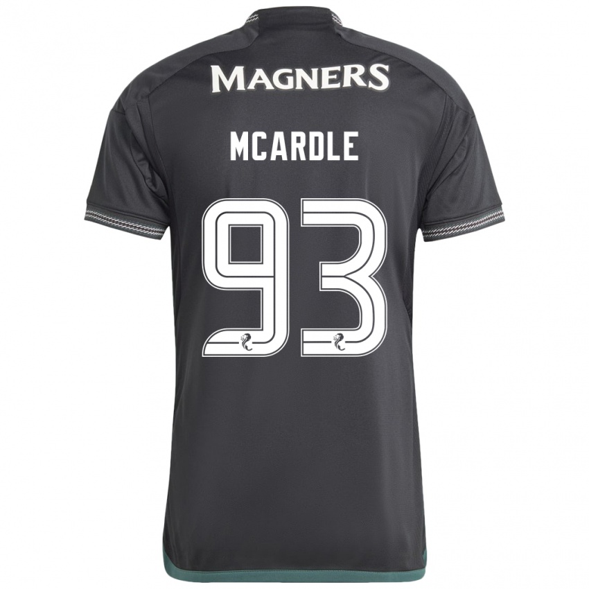 Kinder Sean Mcardle #93 Schwarz Auswärtstrikot Trikot 2023/24 T-Shirt Österreich