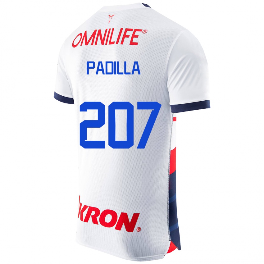 Kinder Yael Padilla #207 Weiß Auswärtstrikot Trikot 2023/24 T-Shirt Österreich