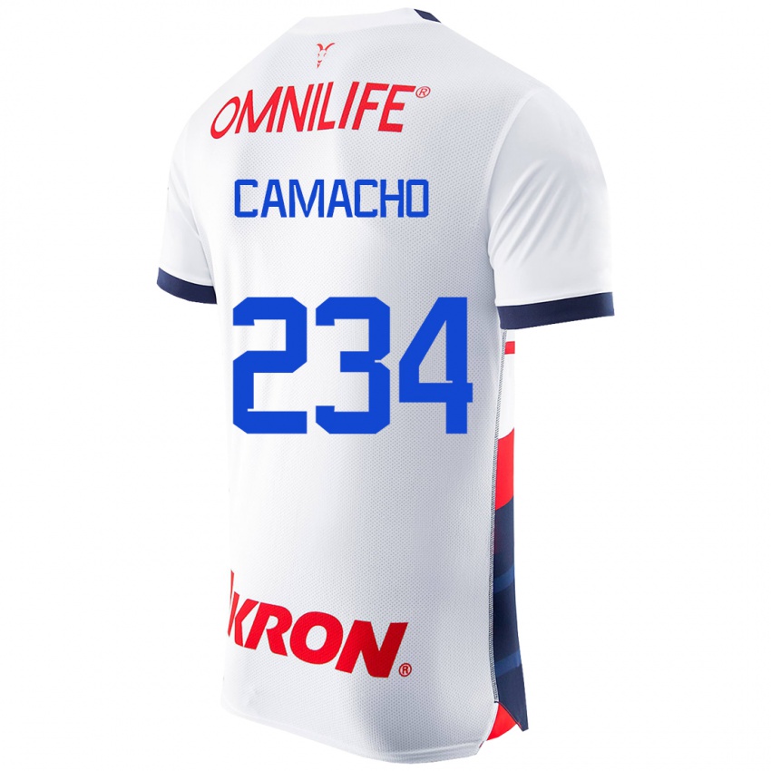 Kinder Xandor Camacho #234 Weiß Auswärtstrikot Trikot 2023/24 T-Shirt Österreich