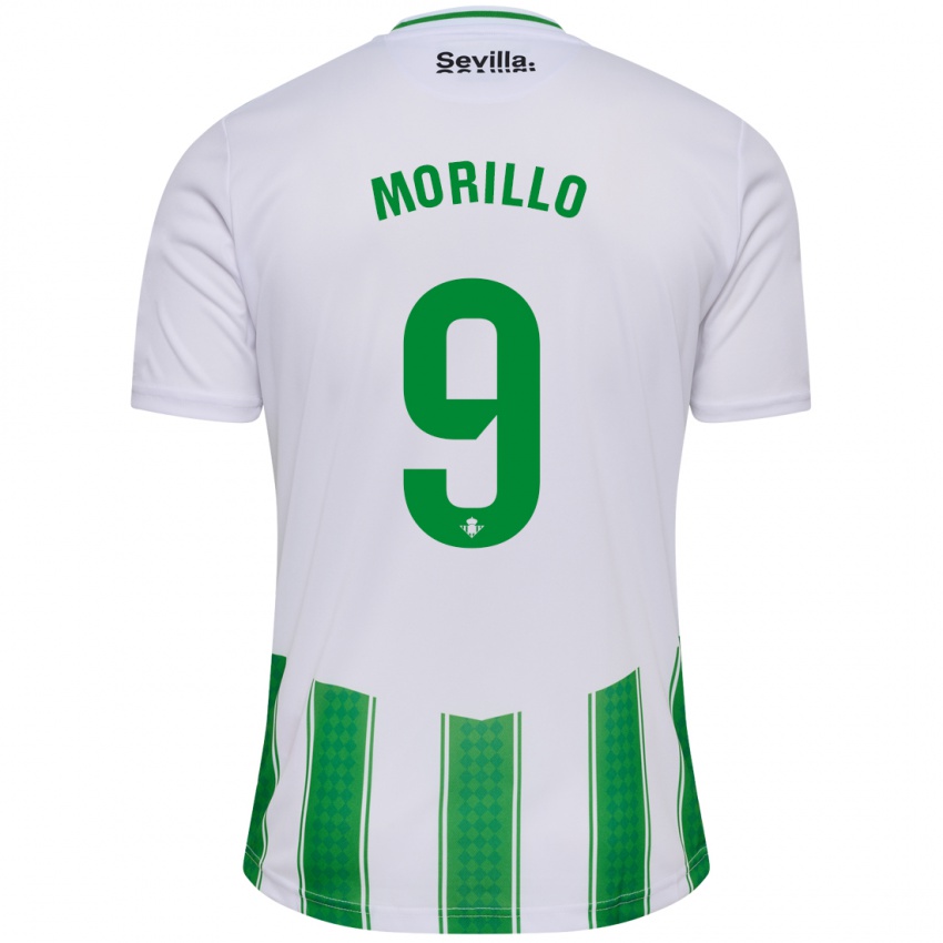 Herren Manu Morillo #9 Weiß Heimtrikot Trikot 2023/24 T-Shirt Österreich