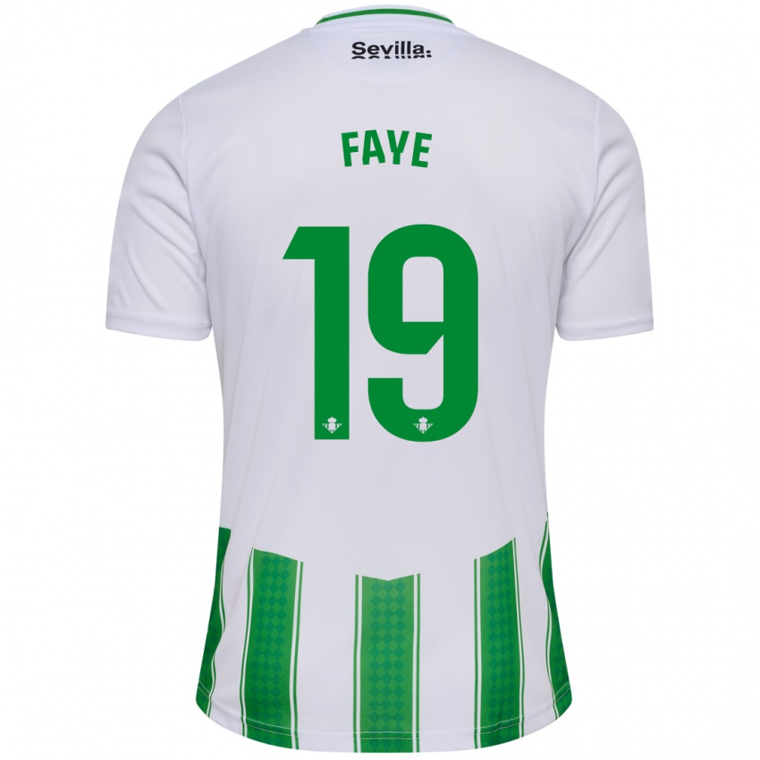 Herren Souleymane Faye #19 Weiß Heimtrikot Trikot 2023/24 T-Shirt Österreich
