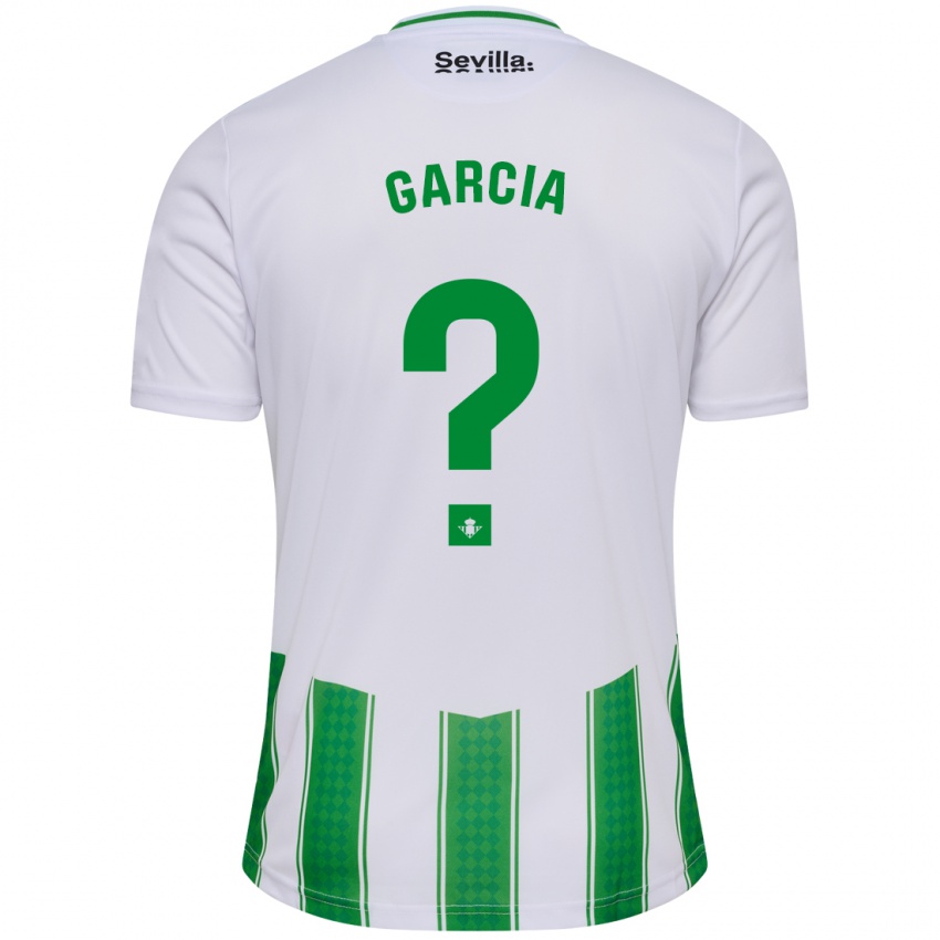 Herren Pablo García #0 Weiß Heimtrikot Trikot 2023/24 T-Shirt Österreich