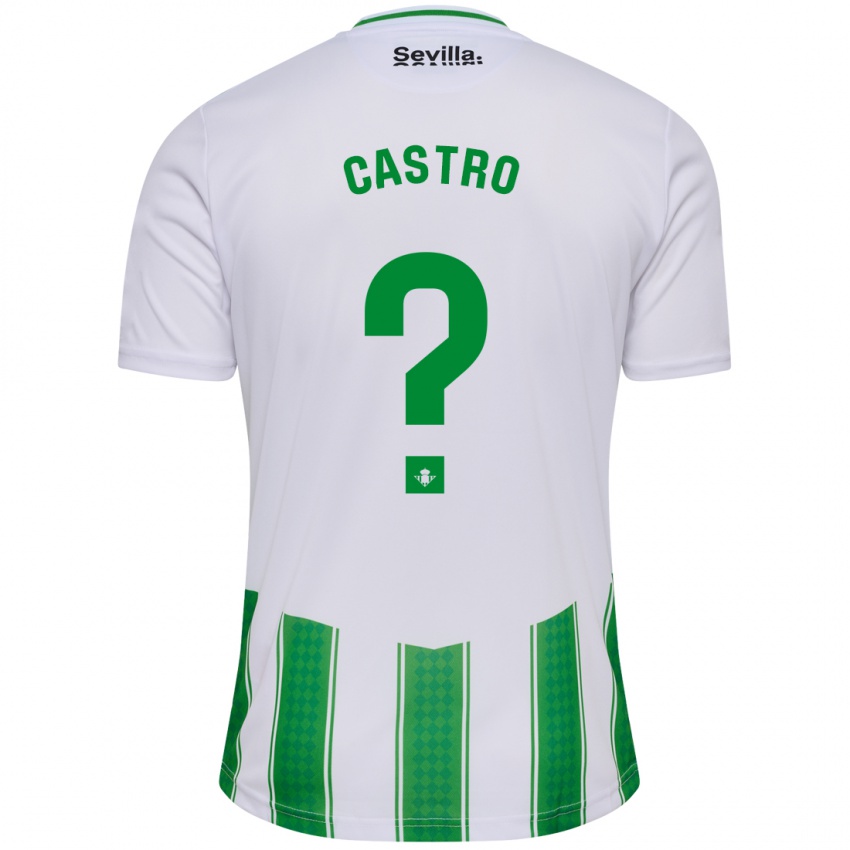 Herren Baldu Castro #0 Weiß Heimtrikot Trikot 2023/24 T-Shirt Österreich
