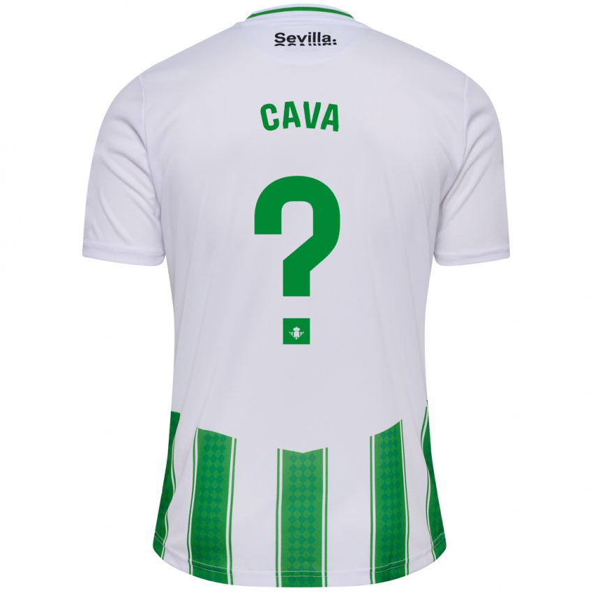 Herren Raúl Cava #0 Weiß Heimtrikot Trikot 2023/24 T-Shirt Österreich