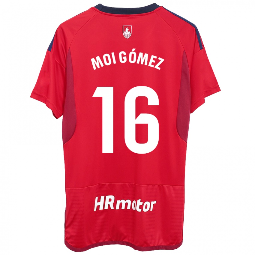 Herren Moi Gomez #16 Rot Heimtrikot Trikot 2023/24 T-Shirt Österreich