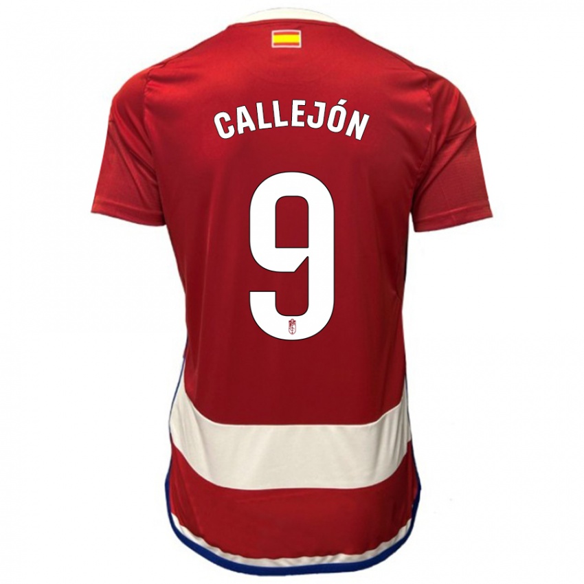 Herren Jose Callejon #9 Rot Heimtrikot Trikot 2023/24 T-Shirt Österreich