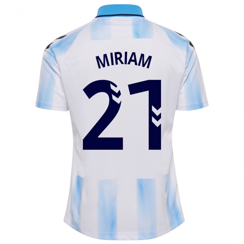 Herren Miriam #21 Weiß Blau Heimtrikot Trikot 2023/24 T-Shirt Österreich