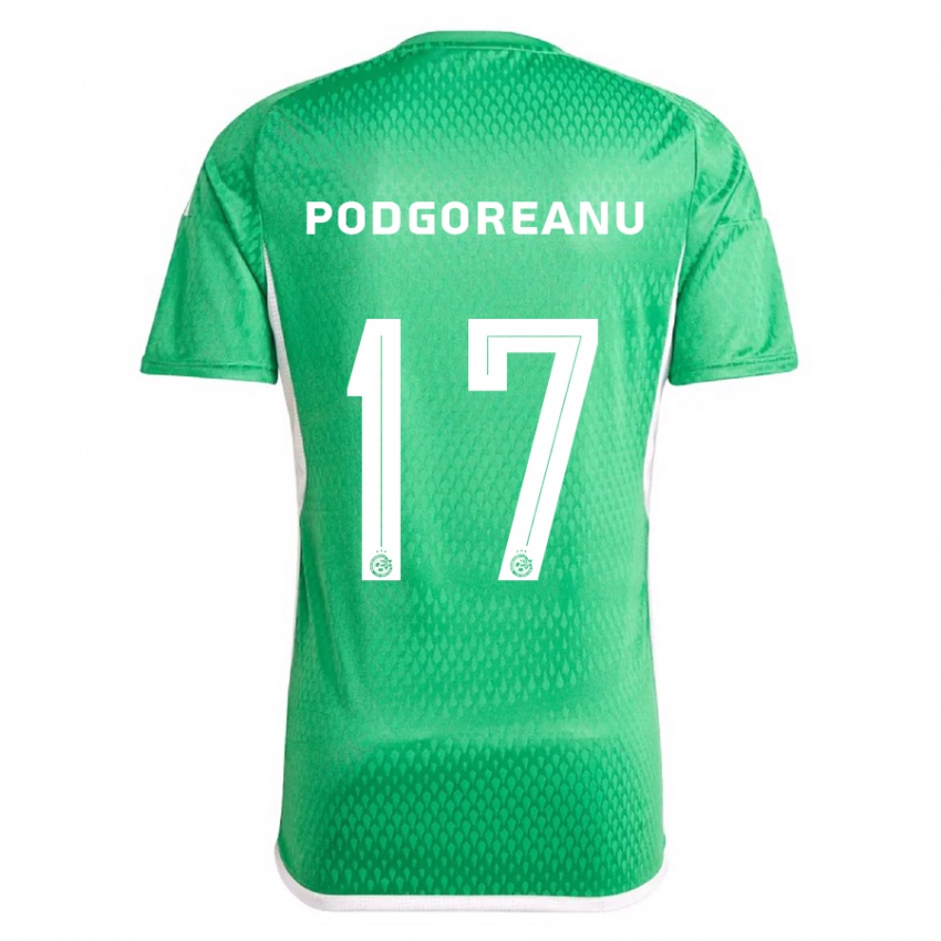 Herren Suf Podgoreanu #17 Weiß Blau Heimtrikot Trikot 2023/24 T-Shirt Österreich