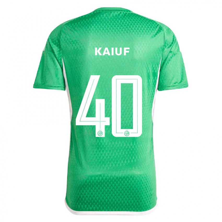 Herren Sharif Kaiuf #40 Weiß Blau Heimtrikot Trikot 2023/24 T-Shirt Österreich