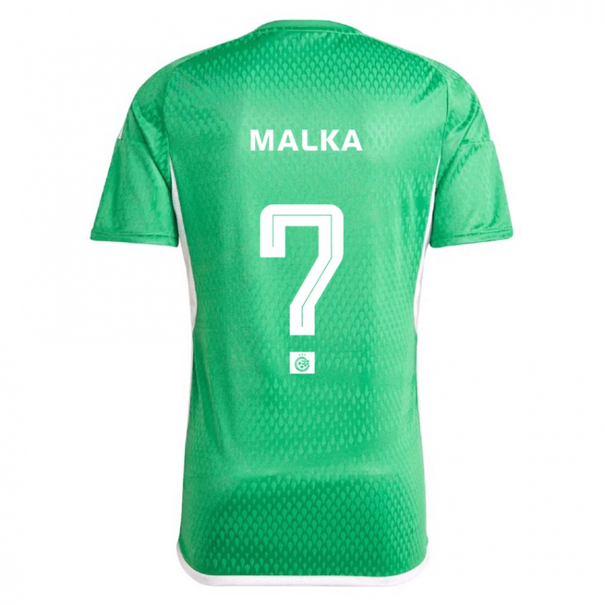 Herren Yaheli Malka #0 Weiß Blau Heimtrikot Trikot 2023/24 T-Shirt Österreich