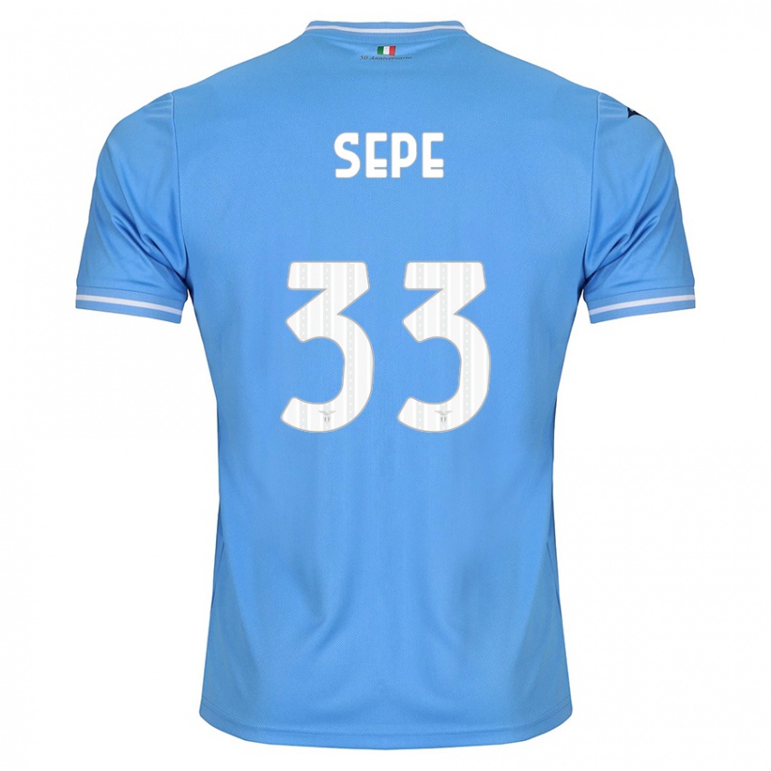 Herren Luigi Sepe #33 Blau Heimtrikot Trikot 2023/24 T-Shirt Österreich