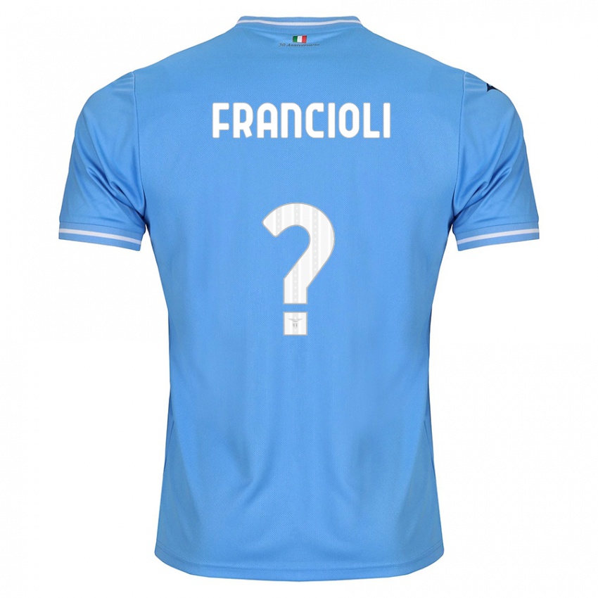 Herren Diego Francioli #0 Blau Heimtrikot Trikot 2023/24 T-Shirt Österreich