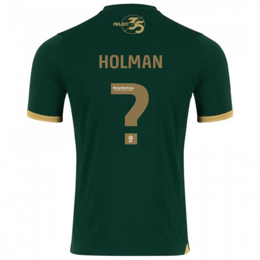 Herren Daniel Holman #0 Grün Heimtrikot Trikot 2023/24 T-Shirt Österreich