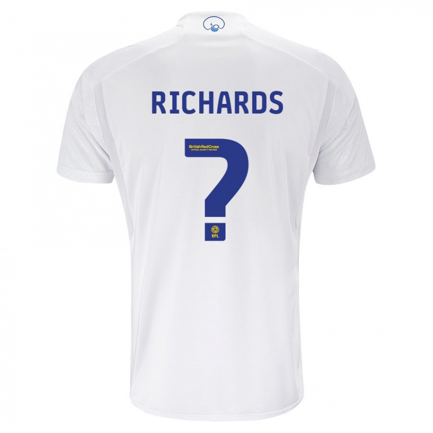 Herren Joe Richards #0 Weiß Heimtrikot Trikot 2023/24 T-Shirt Österreich