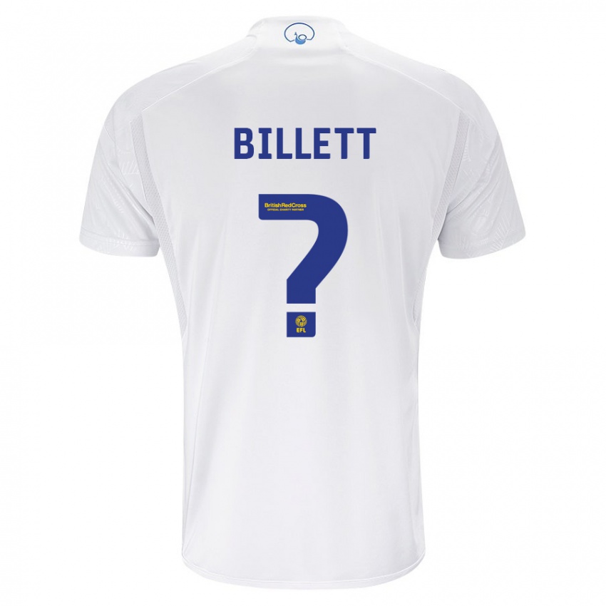 Herren Joe Billett #0 Weiß Heimtrikot Trikot 2023/24 T-Shirt Österreich