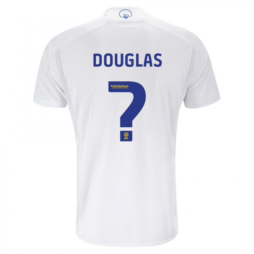 Herren Connor Douglas #0 Weiß Heimtrikot Trikot 2023/24 T-Shirt Österreich