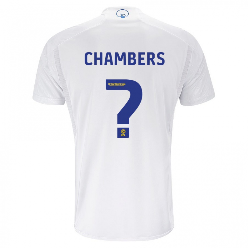 Herren Sam Chambers #0 Weiß Heimtrikot Trikot 2023/24 T-Shirt Österreich