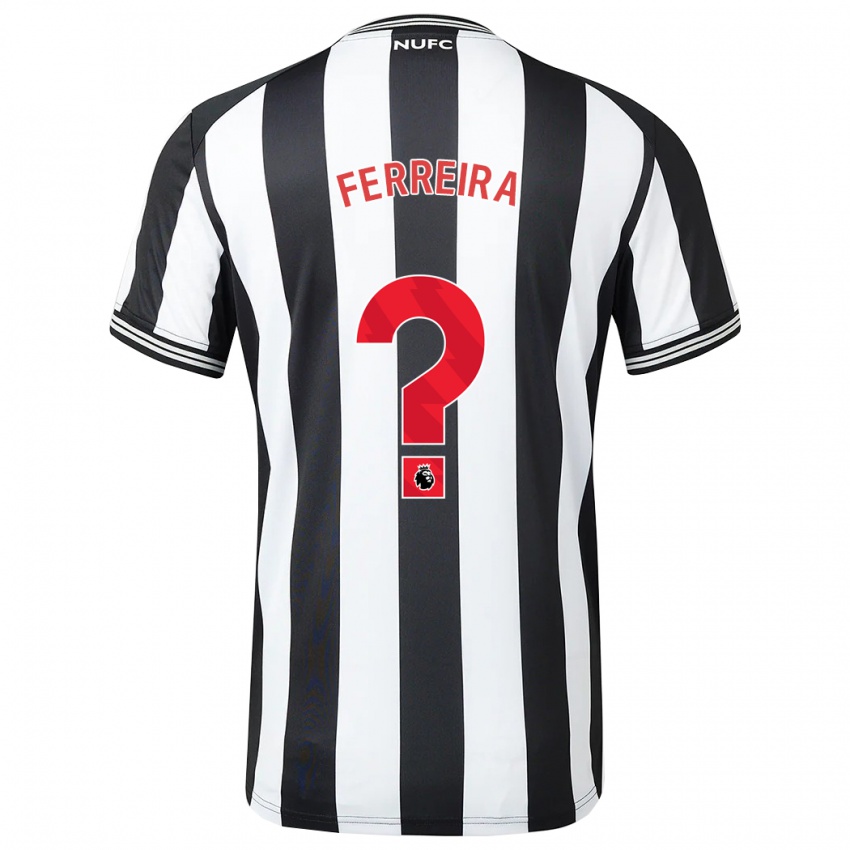 Herren Matheos Ferreira #0 Schwarz-Weiss Heimtrikot Trikot 2023/24 T-Shirt Österreich