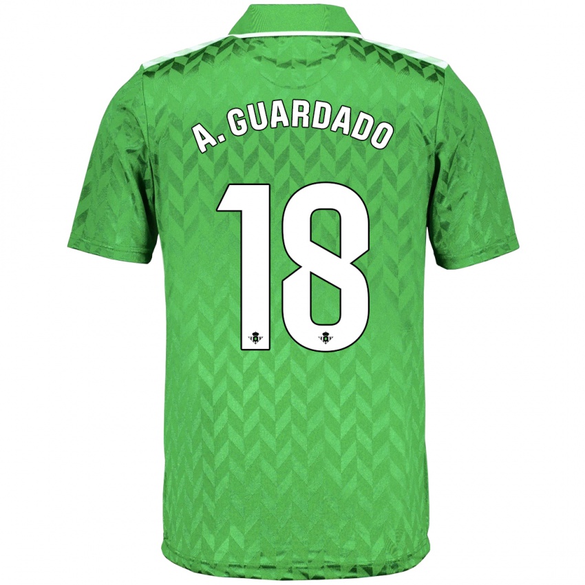 Herren Andres Guardado #18 Grün Auswärtstrikot Trikot 2023/24 T-Shirt Österreich