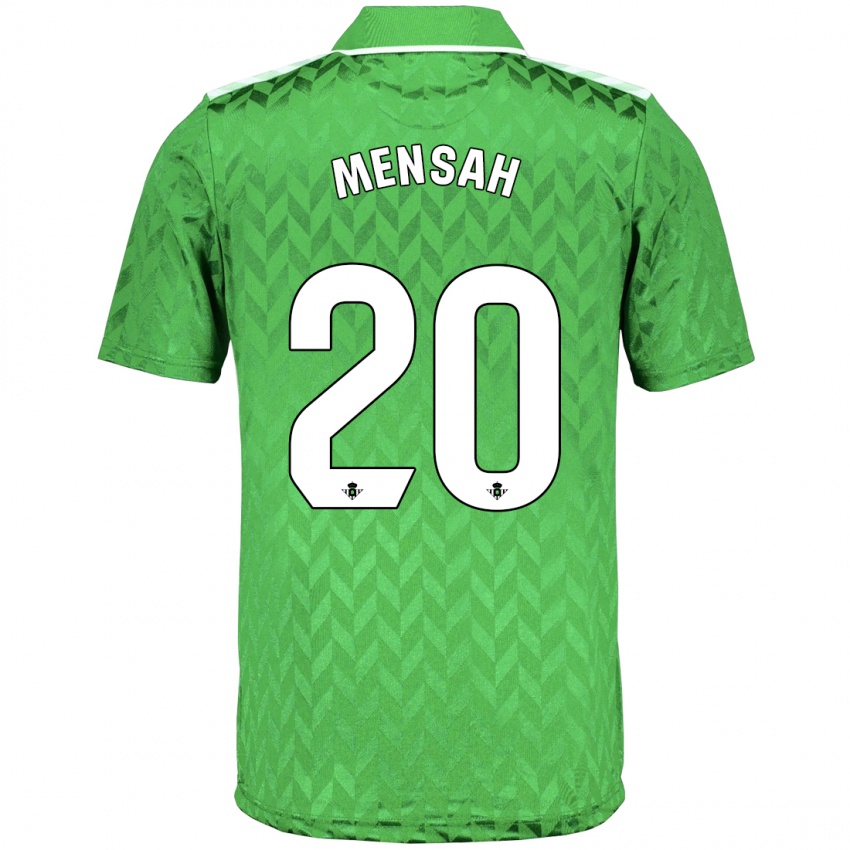 Herren Mawuli Mensah #20 Grün Auswärtstrikot Trikot 2023/24 T-Shirt Österreich