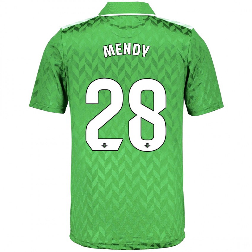 Herren Nobel Mendy #28 Grün Auswärtstrikot Trikot 2023/24 T-Shirt Österreich