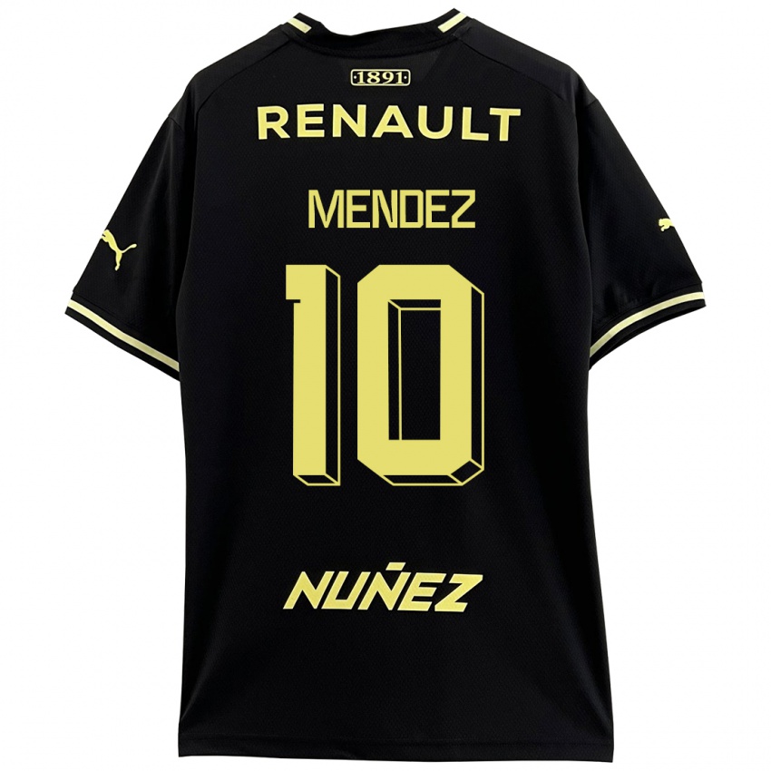 Herren Kevin Méndez #10 Schwarz Auswärtstrikot Trikot 2023/24 T-Shirt Österreich