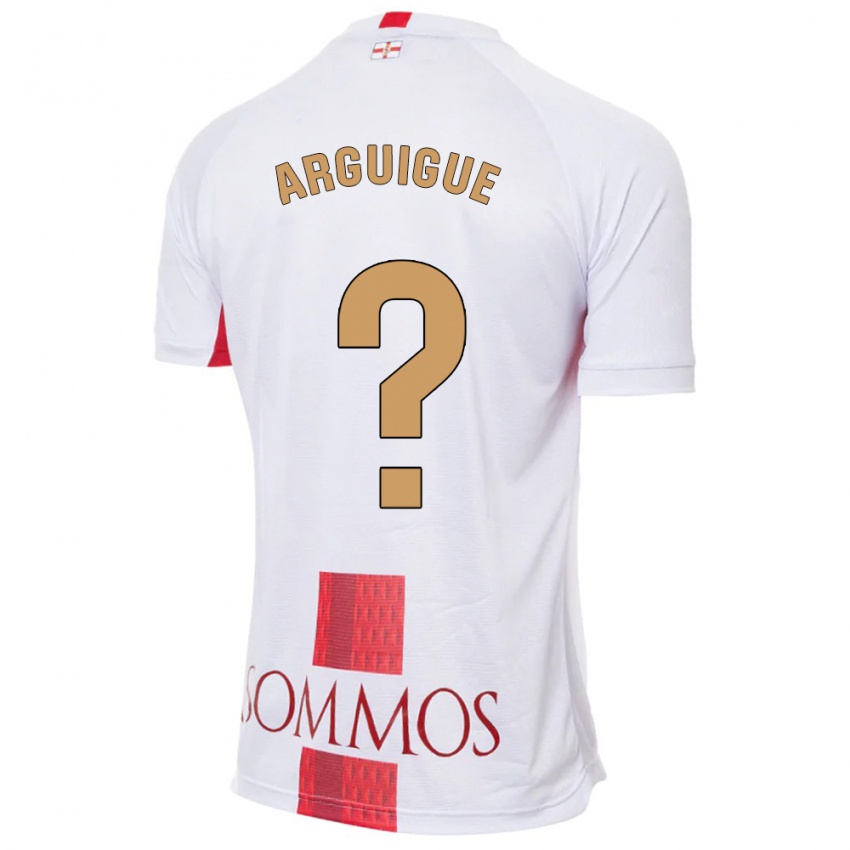 Herren Ayman Arguigue #0 Weiß Auswärtstrikot Trikot 2023/24 T-Shirt Österreich