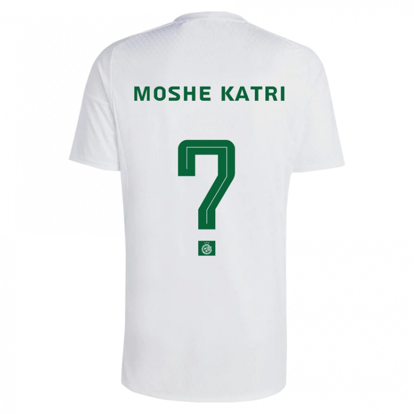 Herren Roy Moshe Katri #0 Grün Blau Auswärtstrikot Trikot 2023/24 T-Shirt Österreich