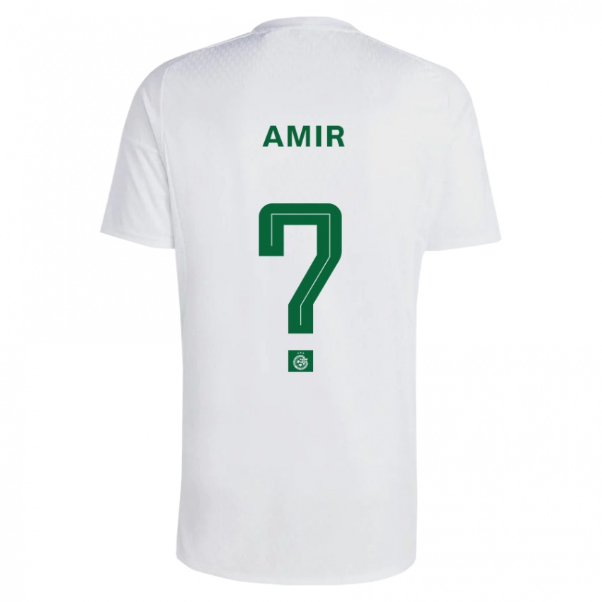 Herren Elad Amir #0 Grün Blau Auswärtstrikot Trikot 2023/24 T-Shirt Österreich