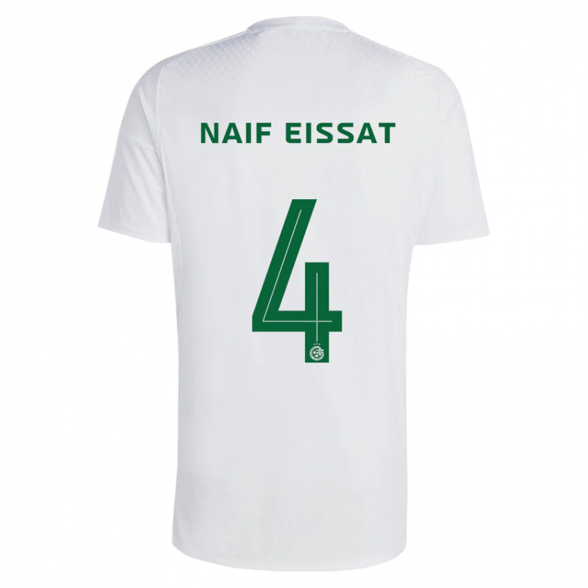 Herren Lisav Naif Eissat #4 Grün Blau Auswärtstrikot Trikot 2023/24 T-Shirt Österreich